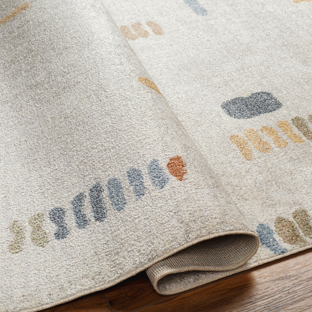 TEPPICH Maschinenwaschbar 160/213 cm Grau - Grau, Naturmaterialien/Textil (160/213cm) - LIVABLISS