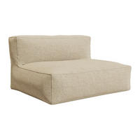 GARTENSOFA - 2 -Sitzer - Olefin - beige - NOUMARA - Beige, Textil (95/80/135cm) - Vente-Unique