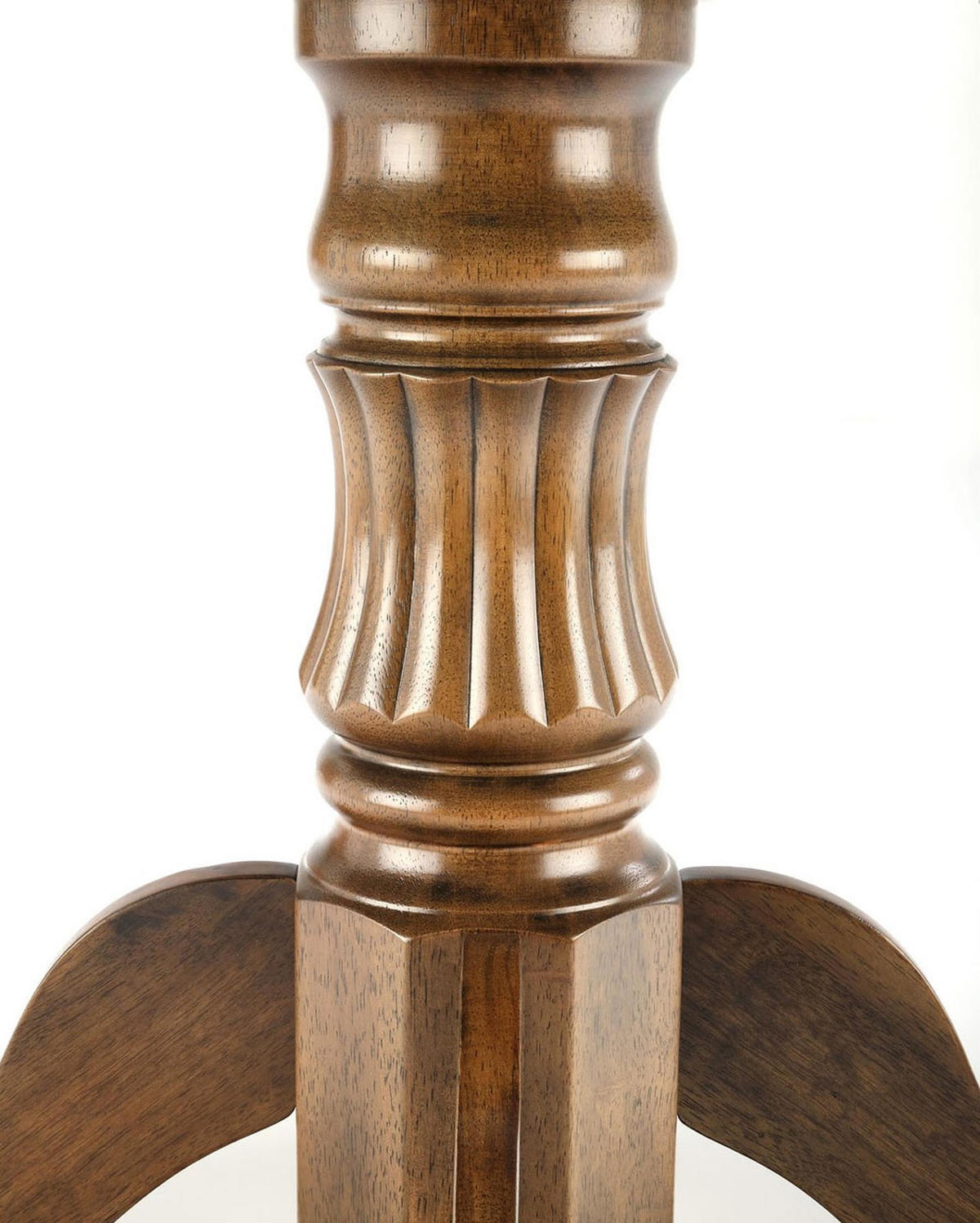 ESSTISCH William Nussbaum hell 90-124 / 90 / 75cm - Nussbaumfarben, Holz (90/124/76cm) - Feldmann-Wohnen