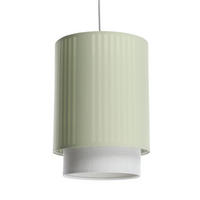 HÄNGELEUCHTE Grün 25/105 cm - Grün, Kunststoff (30/0.4/105cm) - ONZENO