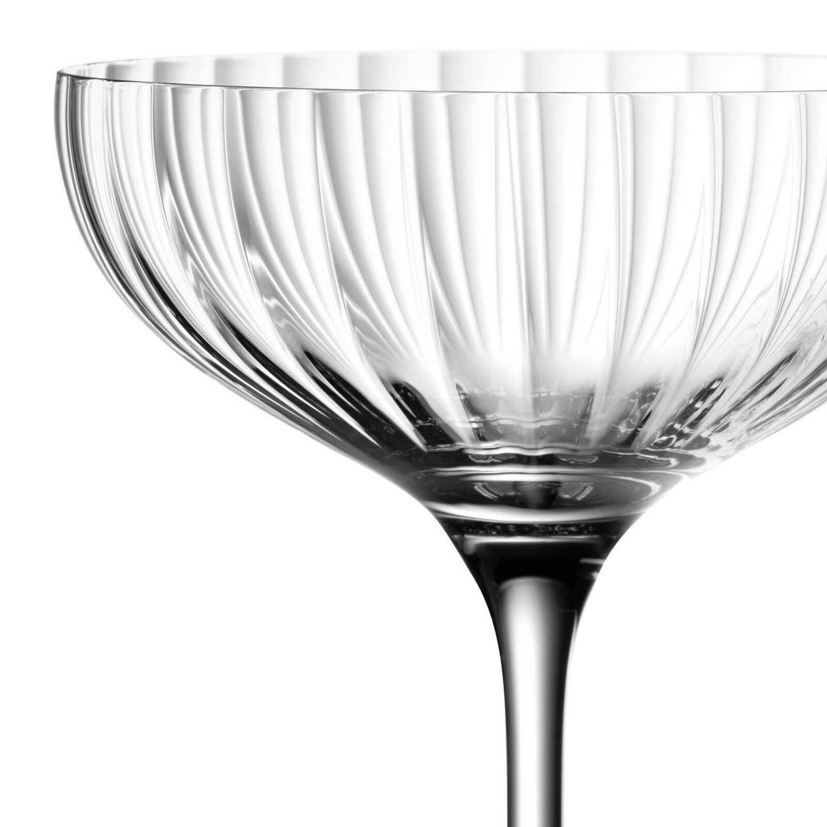 CHAMPAGNERSCHALEN Poesia transparent 260 ml 6er Set - Transparent, Glas (0.26L) - Leonardo Living