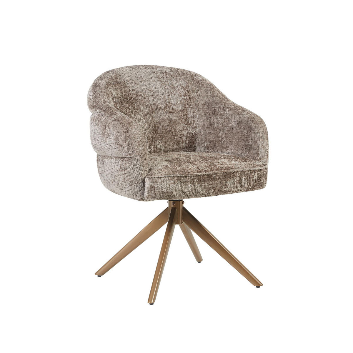 ESSZIMMERSTUHL Ron Braun 65/64/83 cm - Braun, Textil (64/83/65cm) - Starfurn