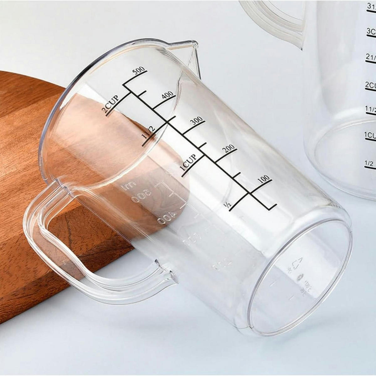 MESSBECHER 2000 ml BPA-frei transparent - Transparent, Kunststoff (2L)