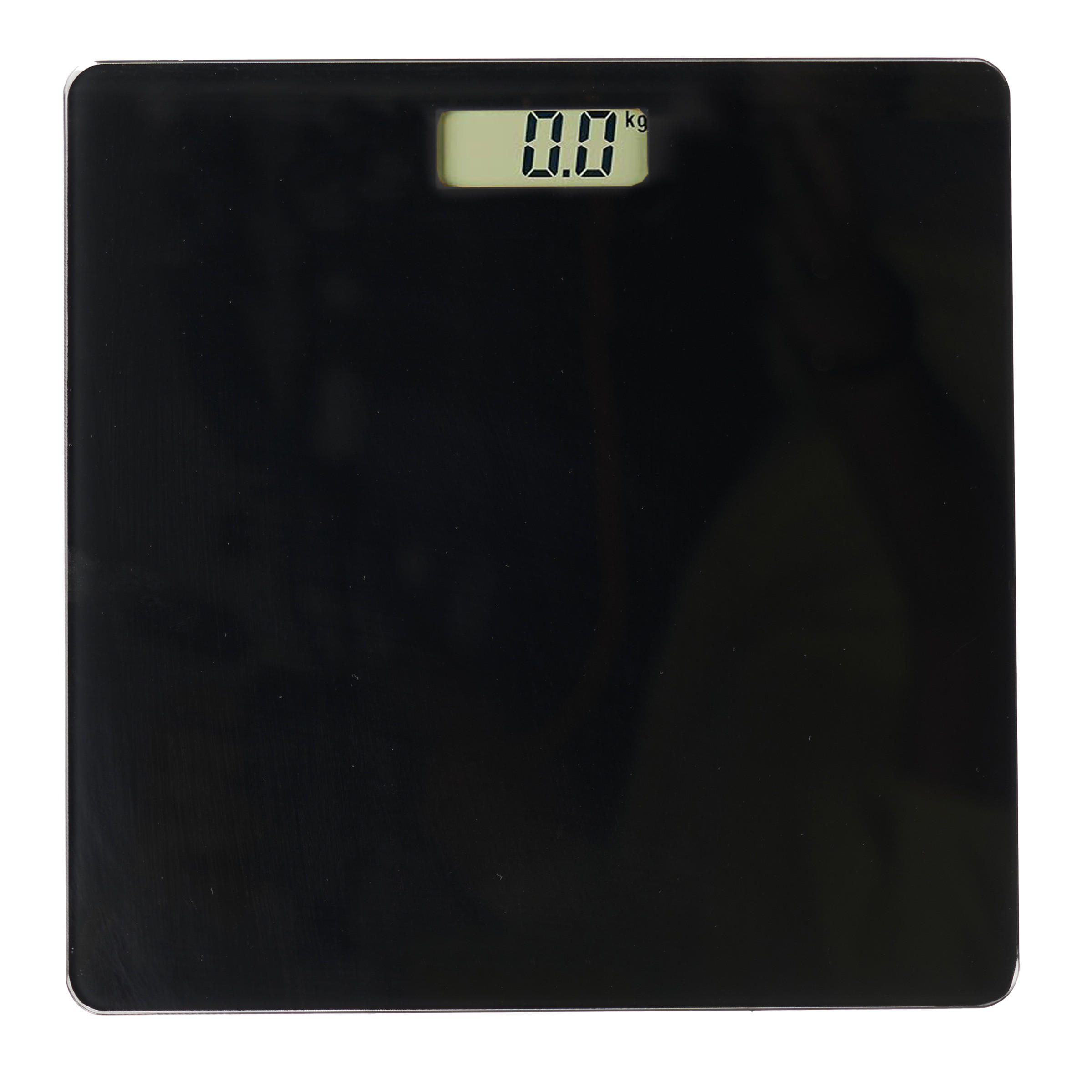 PERSONENWAAGE bis 150 kg - Schwarz, Glas (26/26/2cm) - Berilo