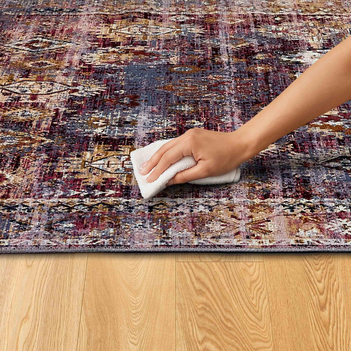 KURZFLORTEPPICH PIPER - Rot, Textil (160/230cm) - Astra