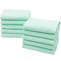 SEIFTÜCHER, 10er-Set, 30x30 cm, 100% Baumwolle, Blau - Grün, Textil (30/30cm) - Zollner