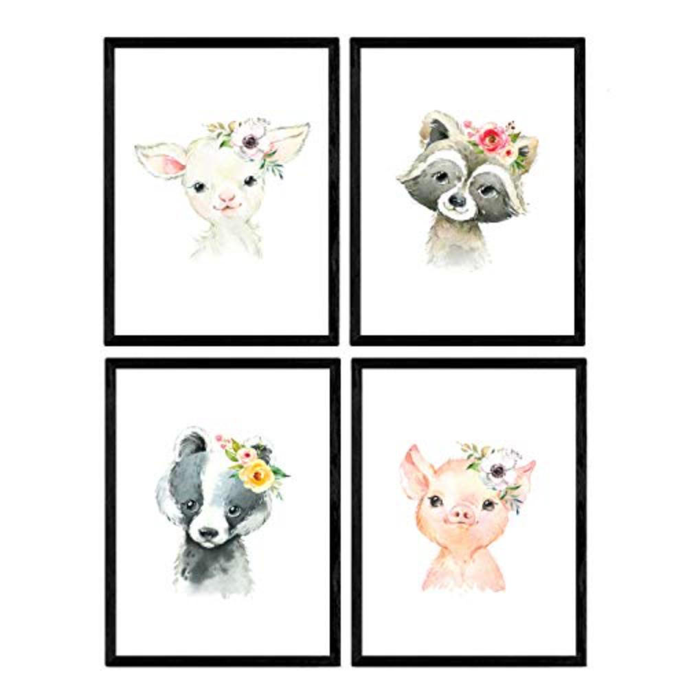 Nacnic Poster Schwarz 29.7x3 cm