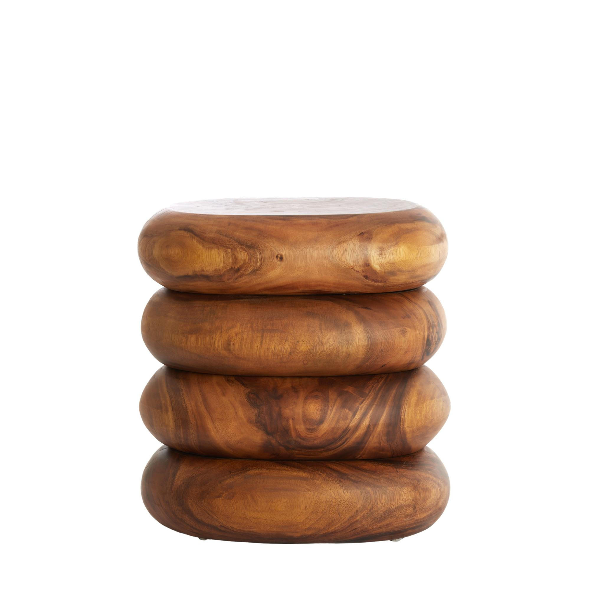 BEISTELLTISCH Facundo Braun 45/31/48 cm - Braun, Holz (45/31/48cm) - Light & Living