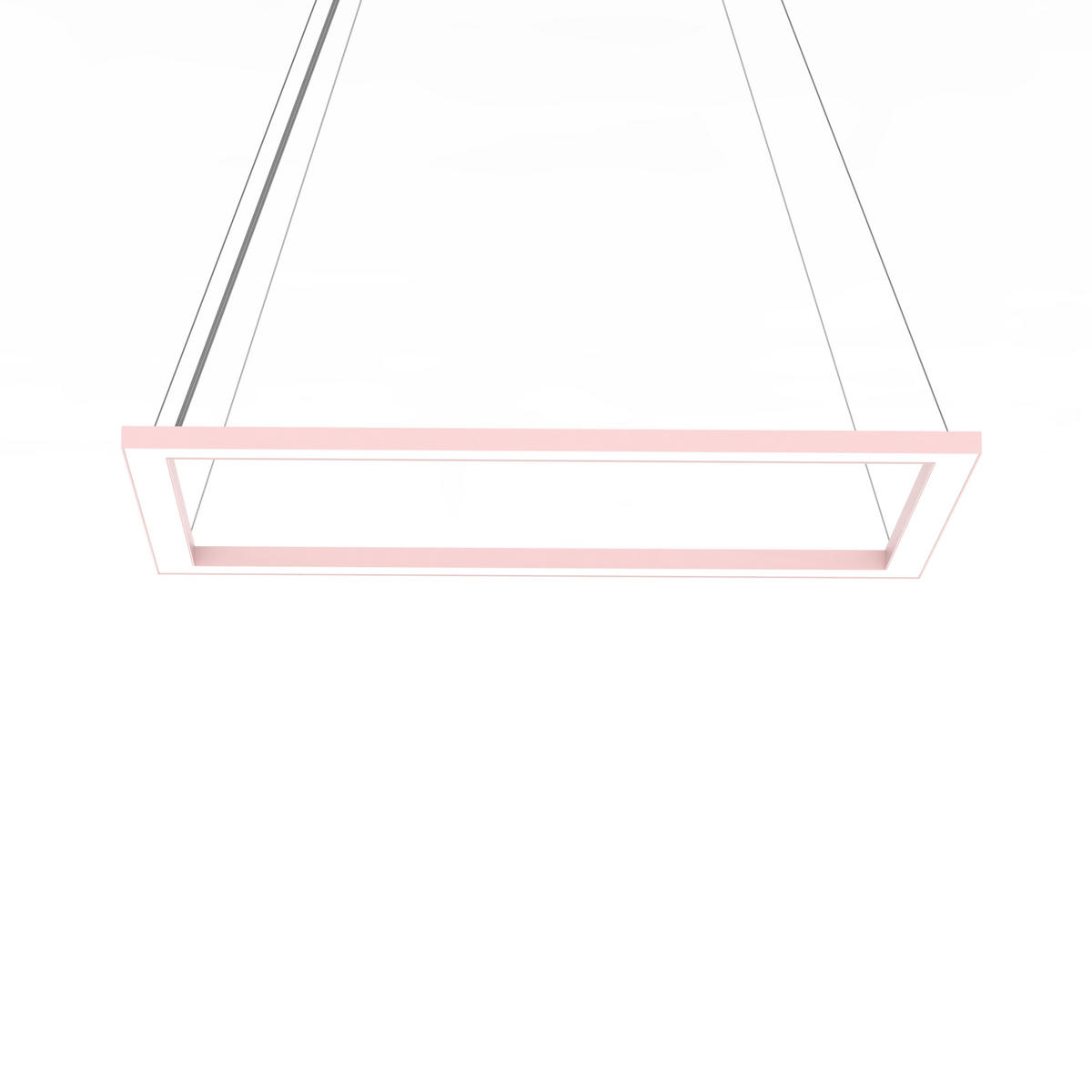 LED-HÄNGELEUCHTE - Pink, Metall (40/60/100cm) - Lumicom