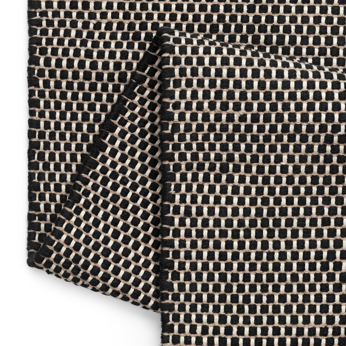 TEPPICH LONI Schwarz 140/200 cm - Schwarz, Textil (140/200cm) - Tapiso