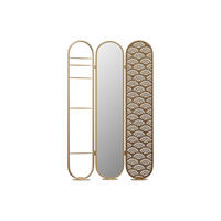 PARAVENT - 117 cmcm x 30 cmcm - Metall - Goldfarben - MAVICA - Goldfarben, Metall (117/175/30cm) - Vente-Unique