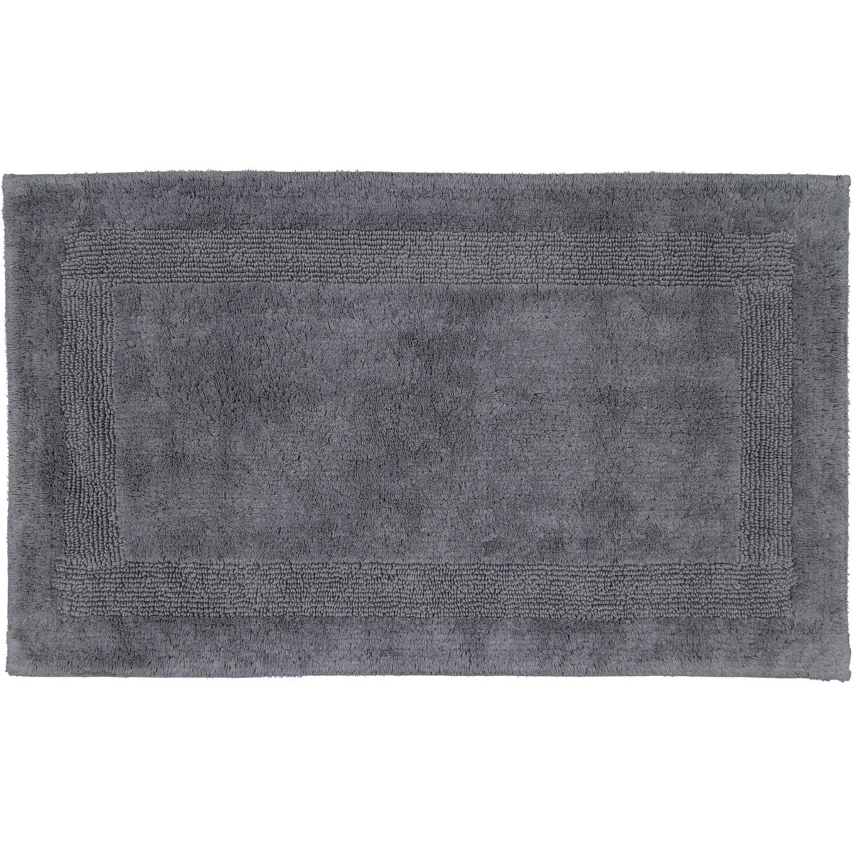 BADTEPPICHE LUXUS BADTEPPICH 1000 ANTHRAZIT - 774 - Grau, Textil (60/100cm) - Cawö