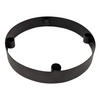 ADVENTSKRANZ Ring-Kerzenständer Onyx aus Eisen in Schwarz Ø25/4 cm - Schwarz, Metall (25/4/25cm) - LaLe Living