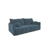 SCHLAFSOFA Morgano - Blau, Holzwerkstoff/Textil (216/86/102cm) - Fun Möbel