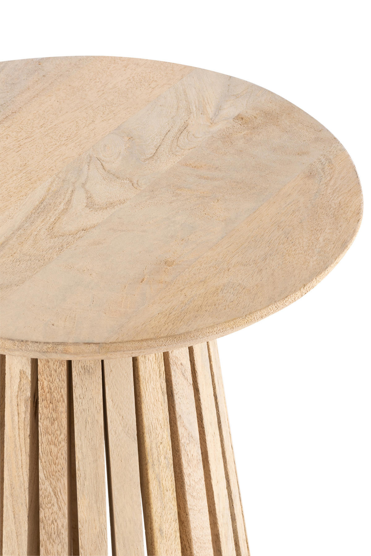 TISCH VINCENT - Holz - Natürliche - S - Naturfarben, Holz (40/40/52.5cm) - J-Line