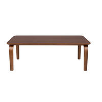 COUCHTISCH Walden Walnuss Braun - Braun, Holz (100/50/40cm) - Housecraft Living
