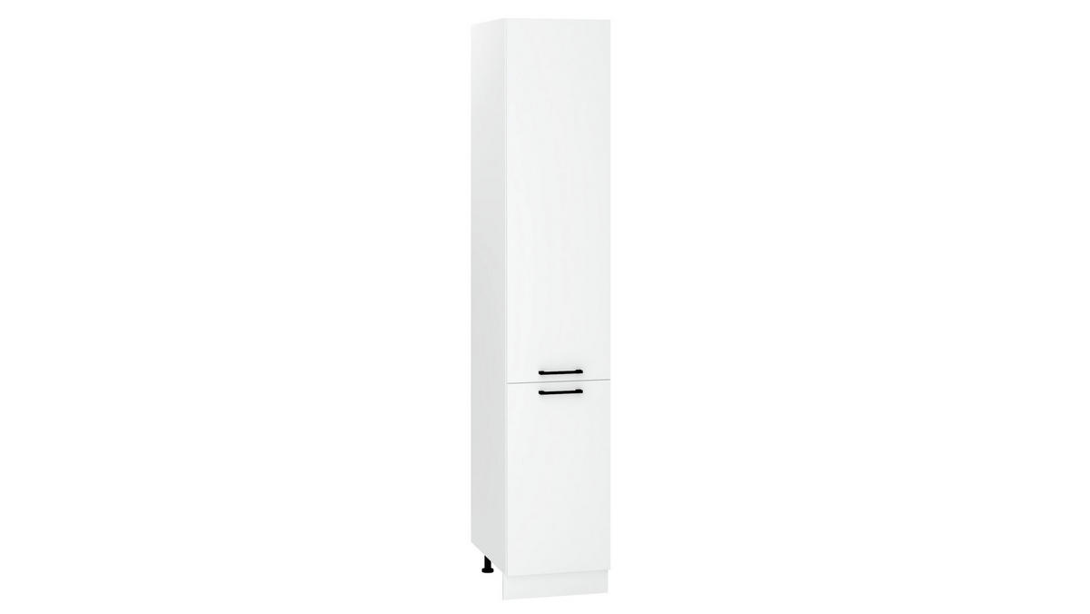 HOCHSCHRANK D40SŁ P/L – Morvex – Praktische Aufbewahrungseinheit – Anthrazit - Anthrazit, Holzwerkstoff/Metall (40/213.3/56cm) - ROYAL24_MARKT