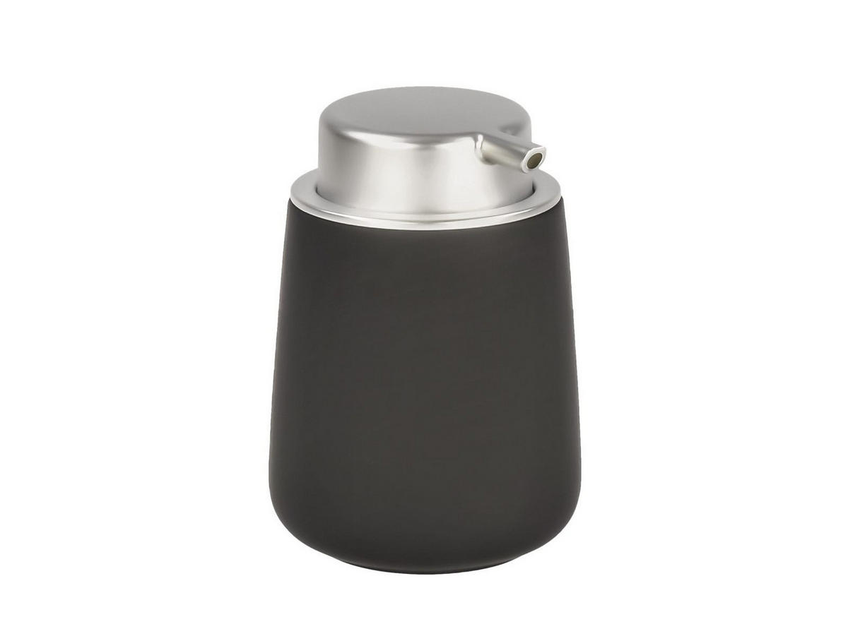 BAD ACCESSOIRES SET Nova 3tlg. black (schwarz) - Schwarz, Kunststoff (23/29/23cm) - Zone Denmark