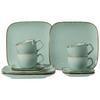KAFFEESERVICE Casa Blau 12er Set - Blau, Keramik (30/27/33cm) - Ritzenhoff Breker