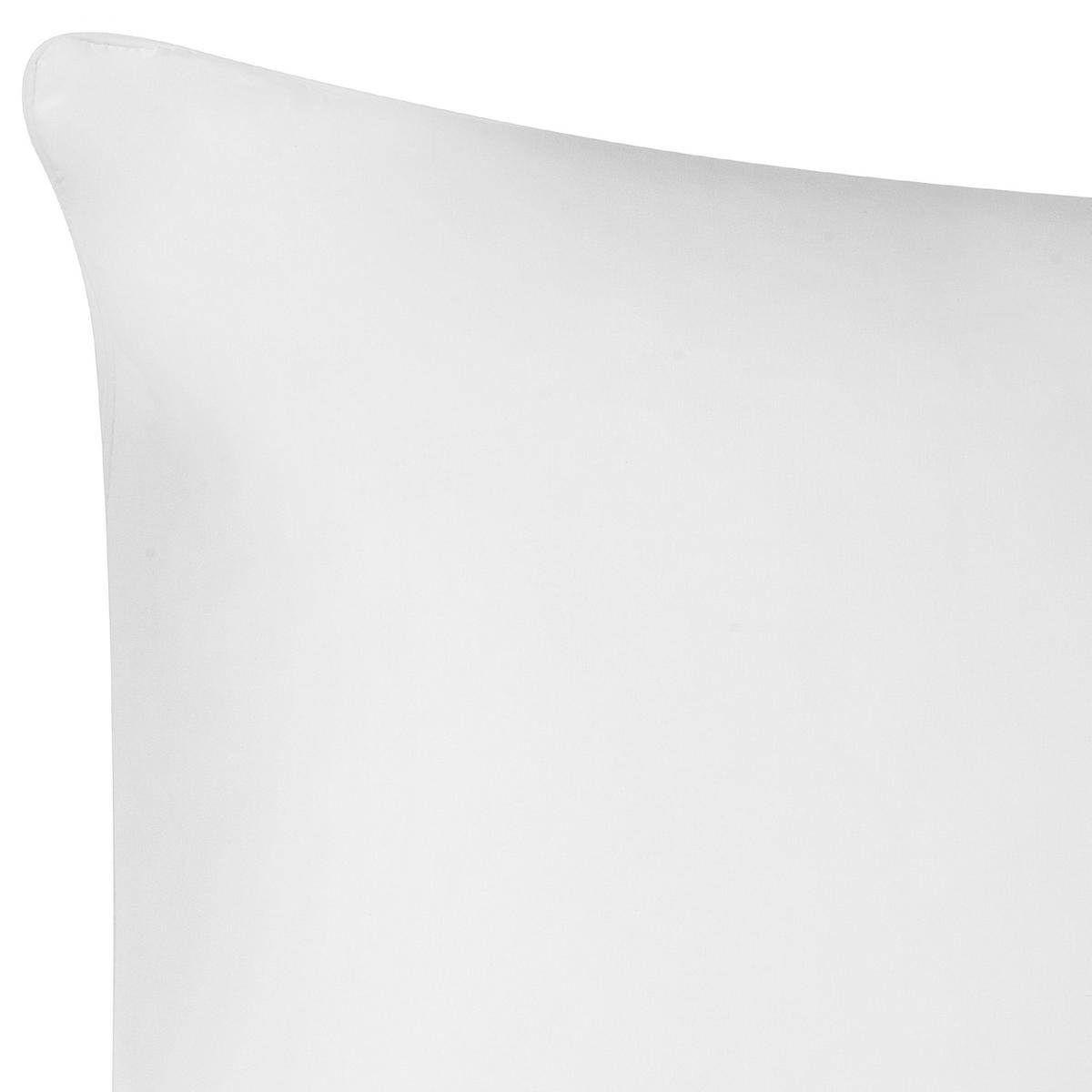 KISSEN 2er-Set Weiß 80/80 cm Triglav - Weiß, Textil (80/80cm) - Beliani