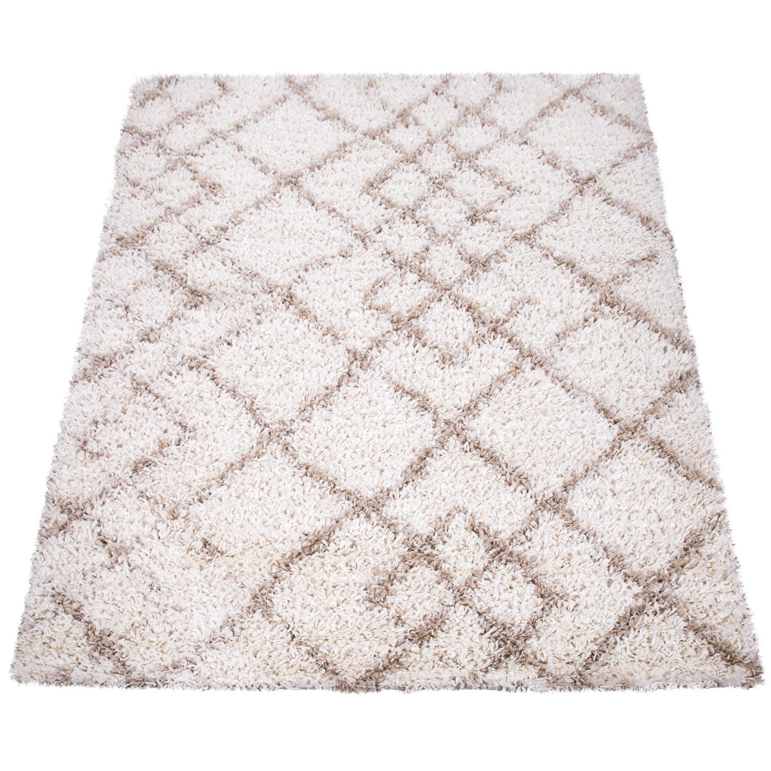 HOCHFLORTEPPICH 80/150 cm Kalmar 449 - Creme, Textil (80/150cm) - Paco Home