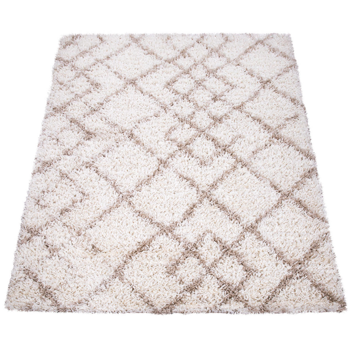 HOCHFLORTEPPICH 80/150 cm Kalmar 449 - Creme, Textil (80/150cm) - Paco Home