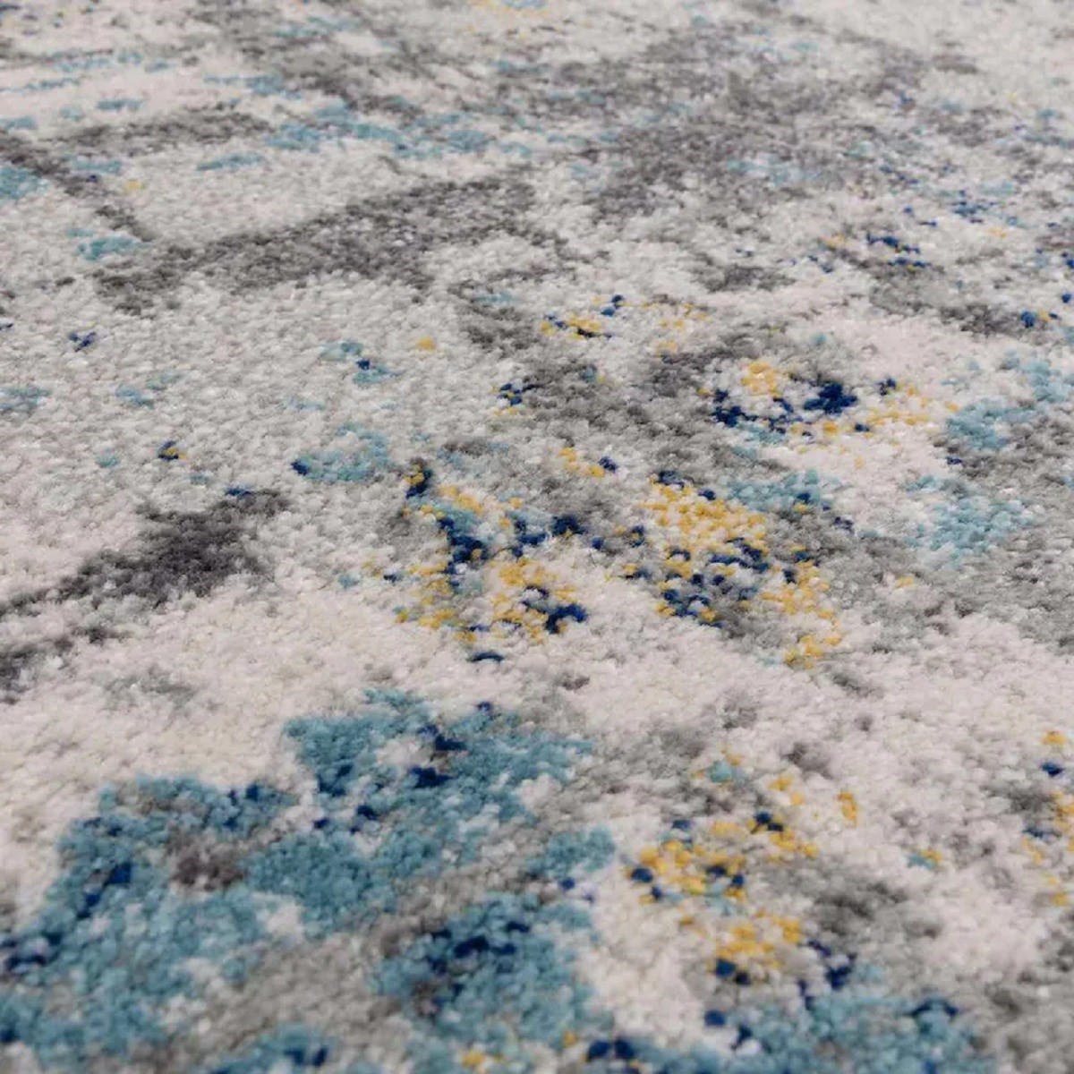 TEPPICH Moderner, flachgewebter für Wohn- und Schlafzimmer HALO Grau 160 x 230 cm - Grau, Textil (160/230cm) - Novatrend