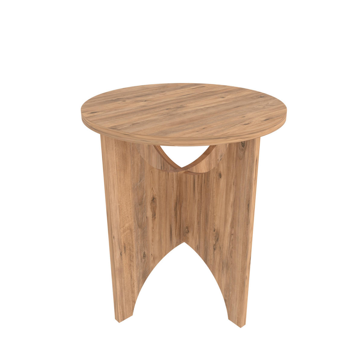 BEISTELLTISCH Merit Atlantikkiefer - Honigeiche, Holzwerkstoff (45/45/10cm) - Decorotika