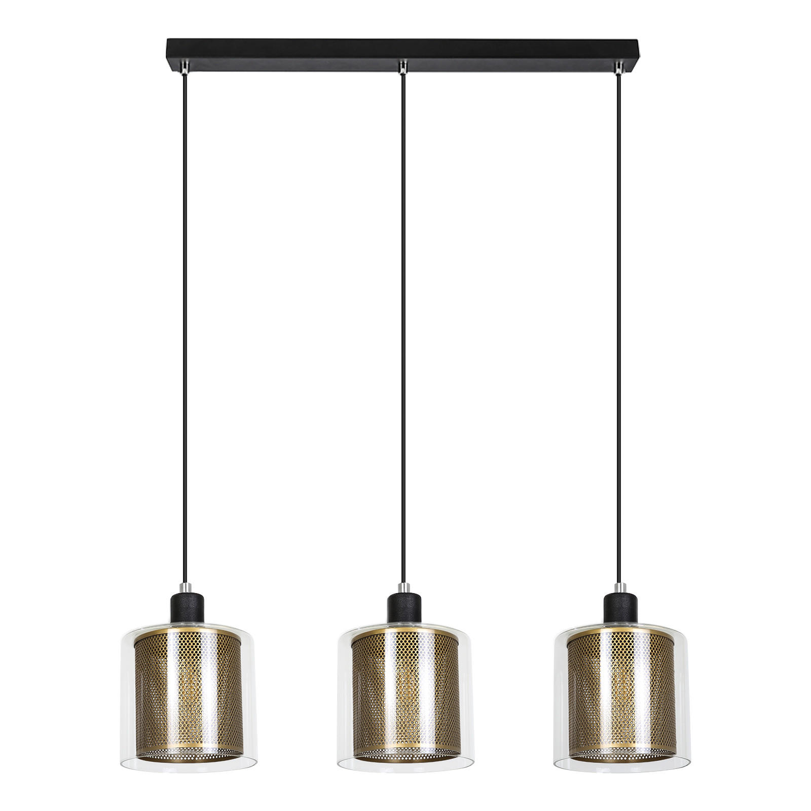HÄNGELEUCHTE Schutzhülle 68/13/172 cm - Goldfarben, Metall (68/13/172cm) - Nettlife