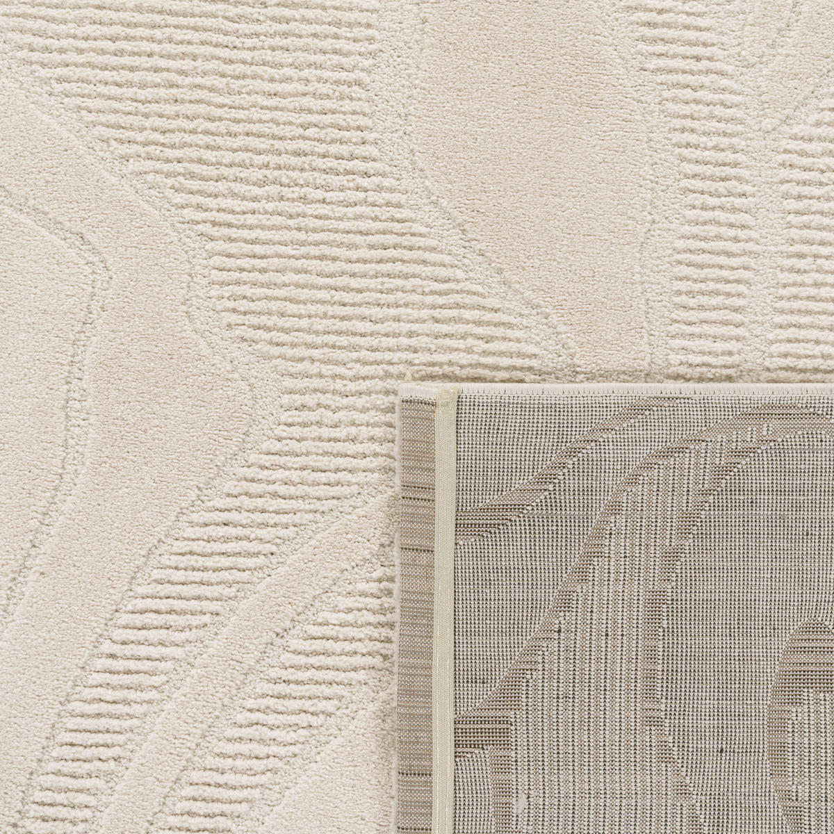 KURZFLORTEPPICH 240/330 cm Aura 702 - Creme, Textil (240/330cm) - Paco Home