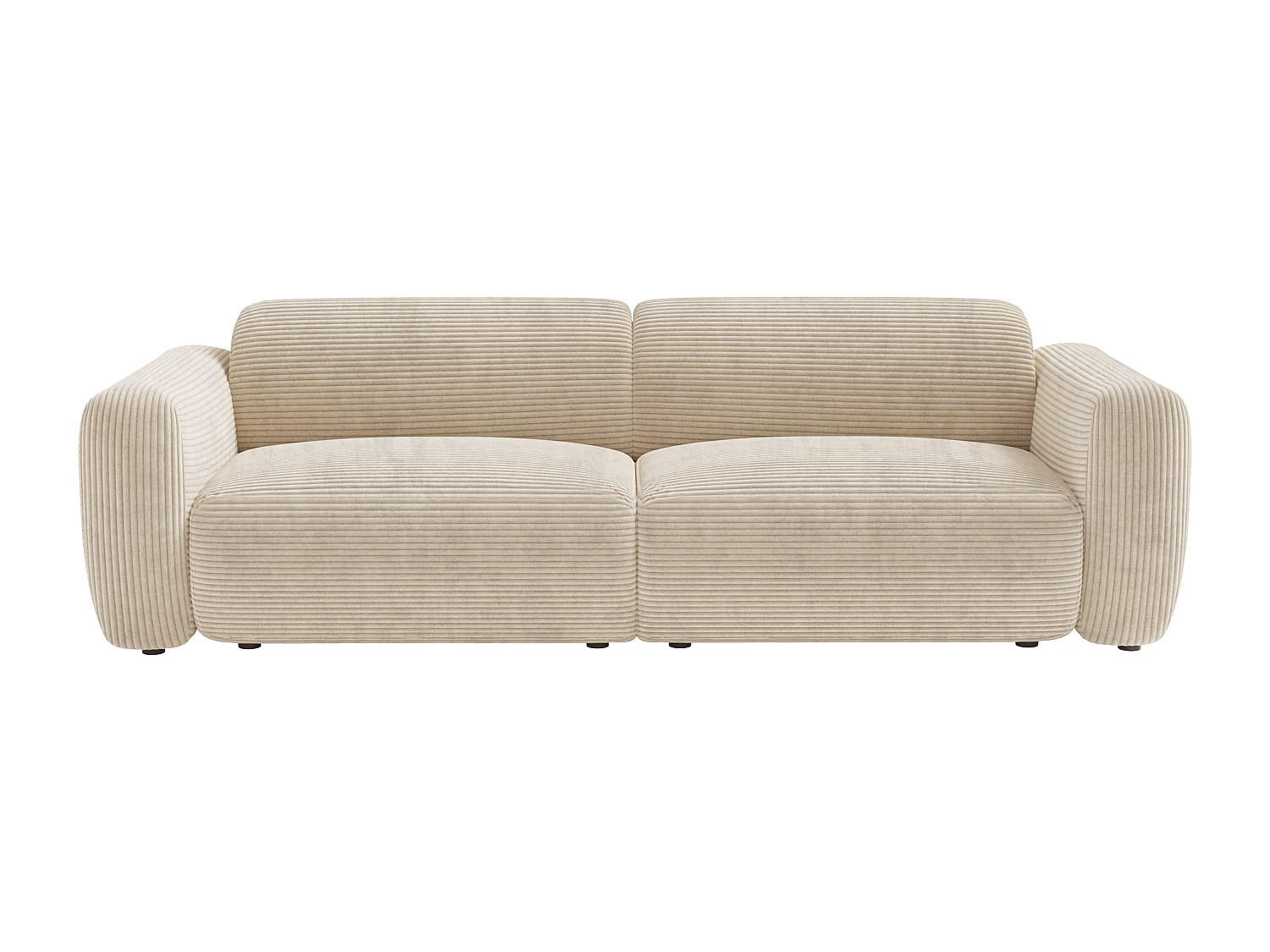 Vente-Unique Sofa Beige 245x73x97 cm