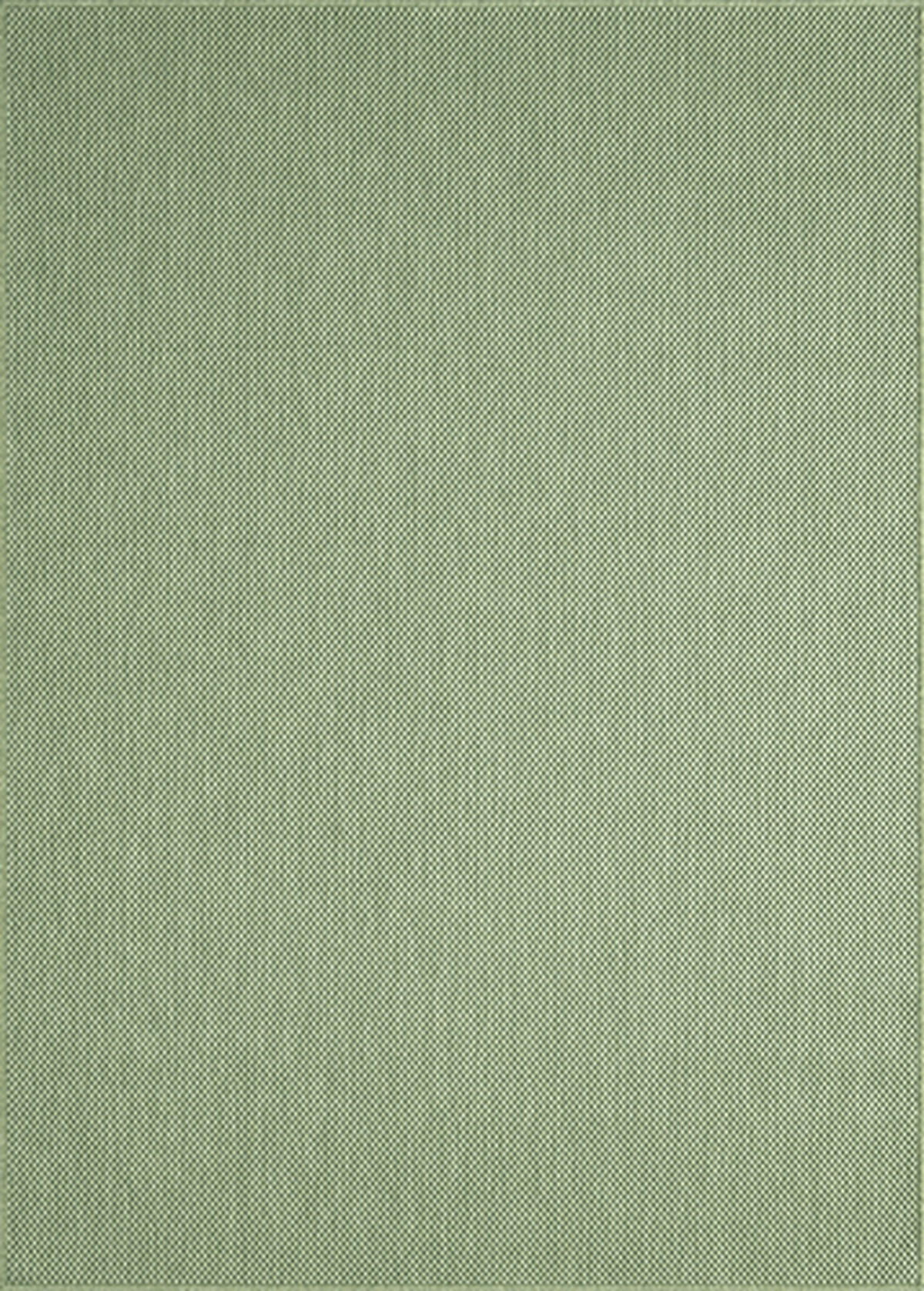FLACHWEBTEPPICH Uni BORNO Polypropylen Grün 300 x 400 cm - Grün, Textil (300/400cm) - KADIMA DESIGN