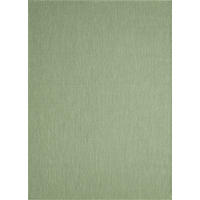 FLACHWEBTEPPICH Uni BORNO Polypropylen Grün 240 x 340 cm - Grün, Textil (240/340cm) - KADIMA DESIGN