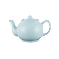 TEEKANNE 1100 ml Steingut pastell blau, für 6 Tassen - Multicolor, Keramik (1.1L) - Price & Kensington