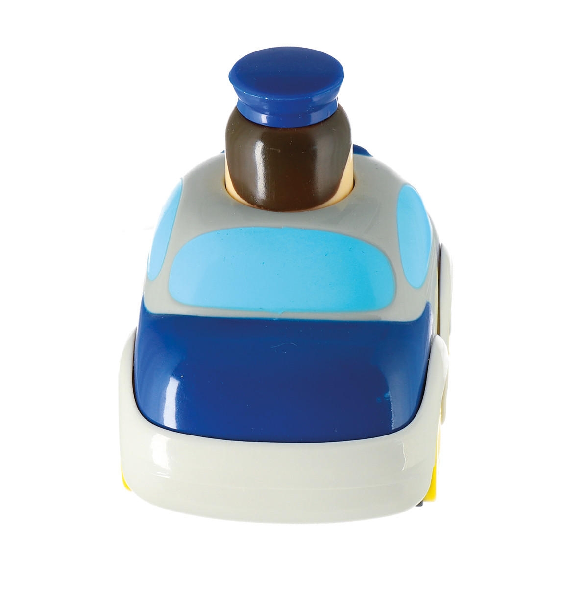 DRÜCK und Los Flitzer Polizei ab 12 M. - Blau, Kunststoff (7/11cm) - Bieco Spielwaren