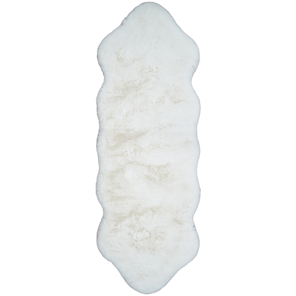 KUNSTFELLTEPPICH SHEEPSKIN 60/180 cm Ivory - Creme, Fell (60/180cm) - Consilio Concept