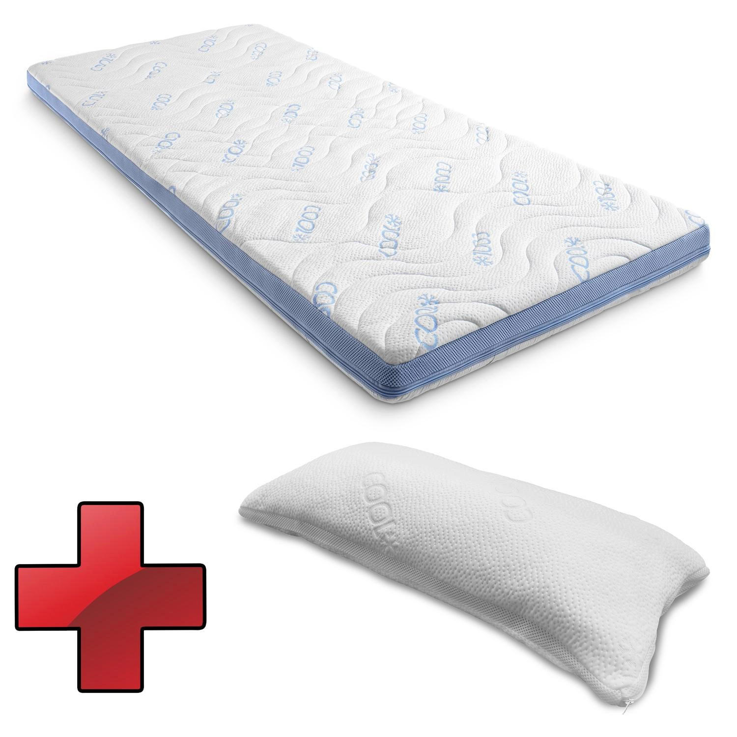 CloudComfort Topper Weiß 140x200 cm