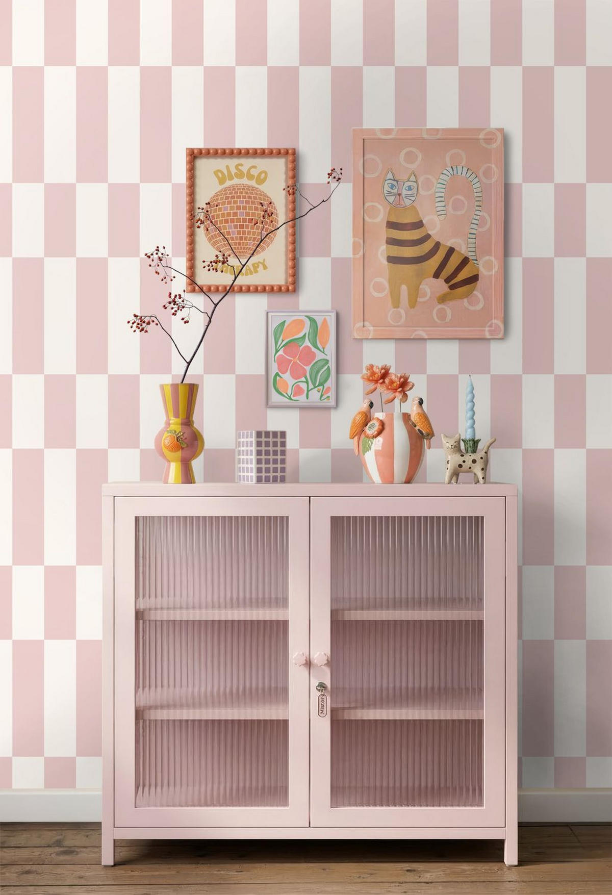TAPETE Streifen 50 x 900 cm - Weiß, Papier (50/900cm) - ESTAhome