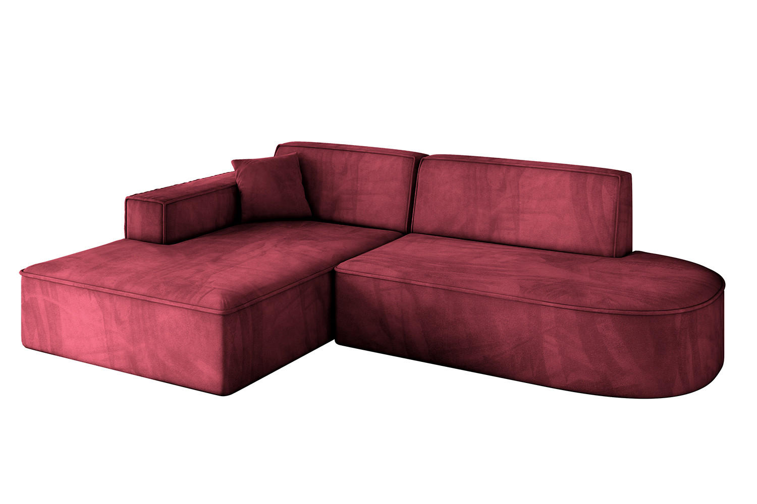 Altdecor Ecksofa Bordeaux 232x165 cm