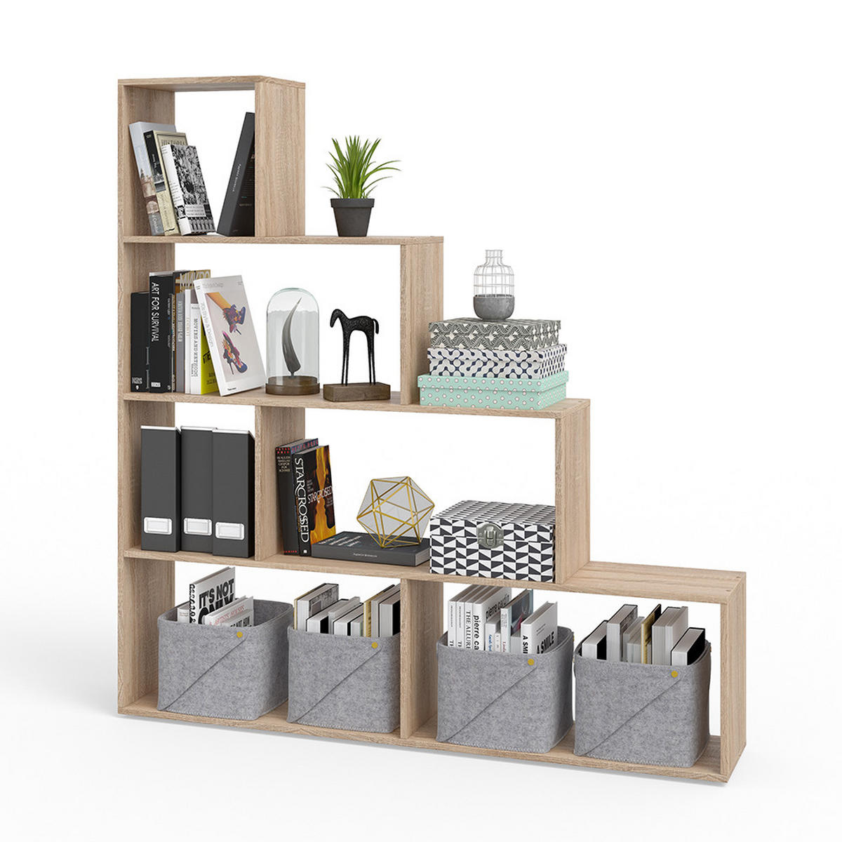 Sonoma Eiche, Holzwerkstoff (163/155/29cm) - Vicco