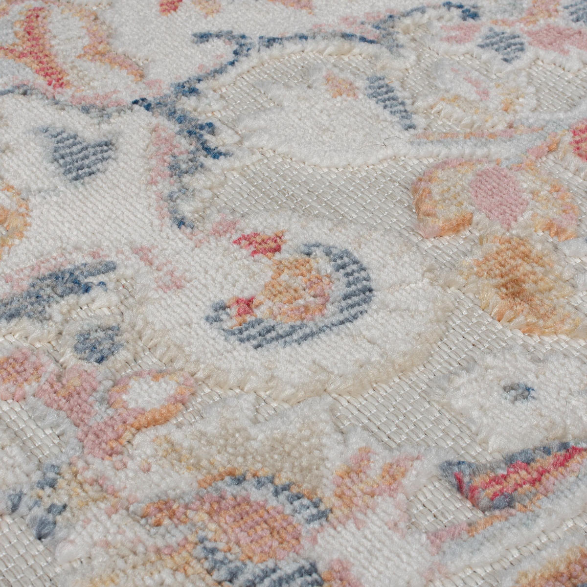 OUTDOOR-TEPPICH Floral-Klassik, UV-beständig LAGAN IVAN, Multi 120x170 cm - Multicolor, Textil (120/170cm) - KADIMA DESIGN
