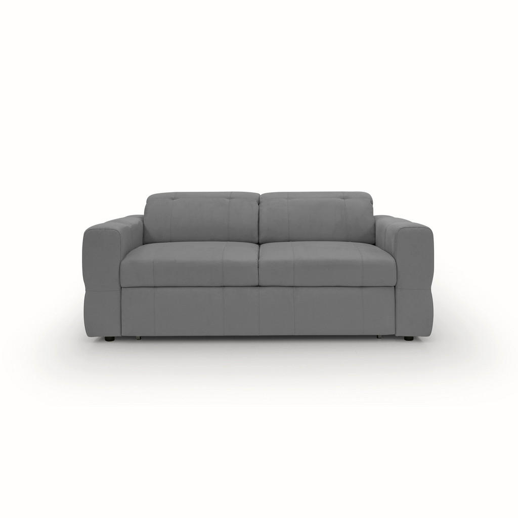 Thumbnail - Divani.store Schlafsofa, Grau, Textil, 173x80x97 cm, Wohnzimmer, Sofas & Couches, Schlafsofas