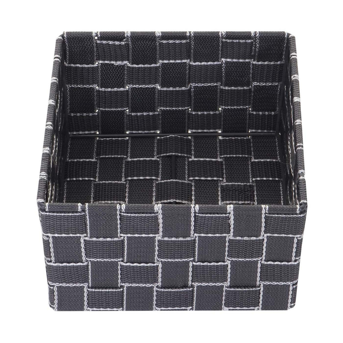 ÚLOŽNÝ KOŠ obdélníkový šedý - šedá, plast (19/19cm) - MCW