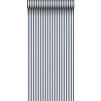 TAPETE Streifen 53 cm x 10.05 m - Blau, Papier (53/1000cm) - Sanders & Sanders