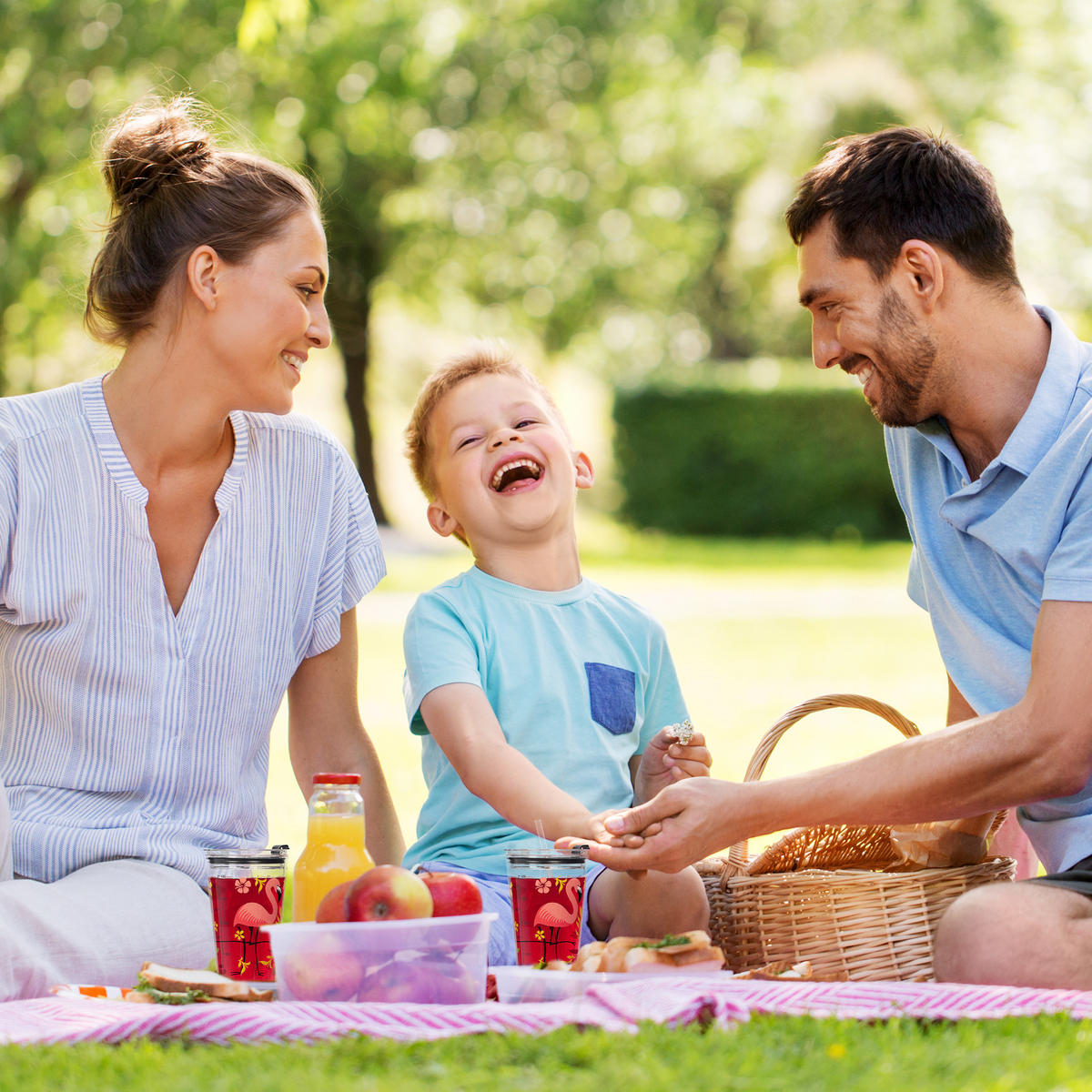 4XTRINKGLAS - Transparent, Glas/Kunststoff - Relaxdays