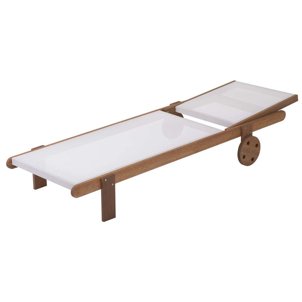 SONNENLIEGE - "Saigon" - Maple - Ecru - 4er-Set - Ecru, Metall (71/80/193cm) - Habitat Garten