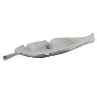 DEKOSCHALE Aluminium silber Amrus - Silberfarben, Metall (4cm) - Beliani