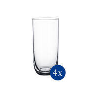 LONGDRINKGLÄSER La Divina transparent 440 ml 4er Set - Transparent, Glas (0.44L) - Villeroy & Boch