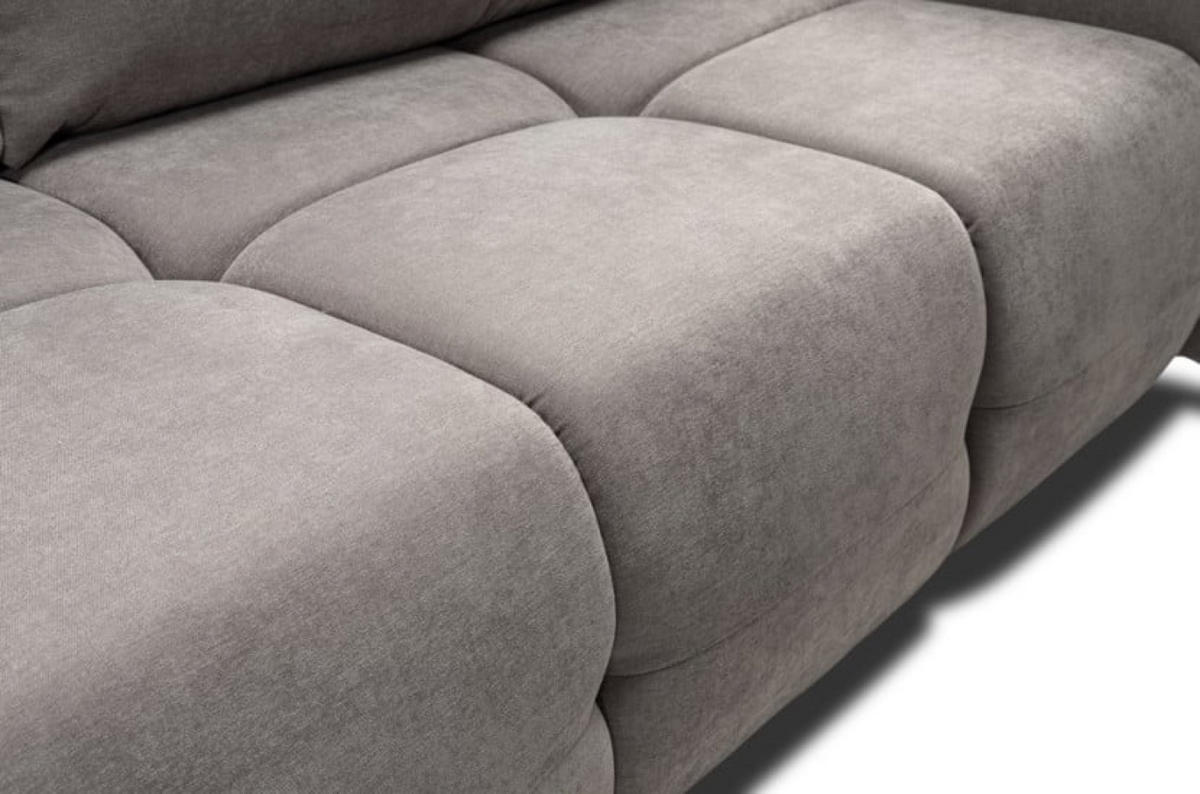 SOFA Cappuccino BASTO Gepolstert Mit Schlaffunktion - Multicolor, Naturmaterialien (245/86/110cm) - Sepro Meble