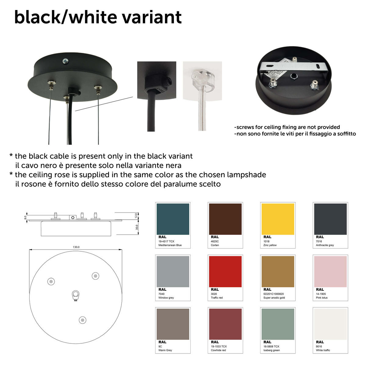 HÄNGELEUCHTE - Weiß Hochglanz, Metall (80/80/40cm) - Lumicom